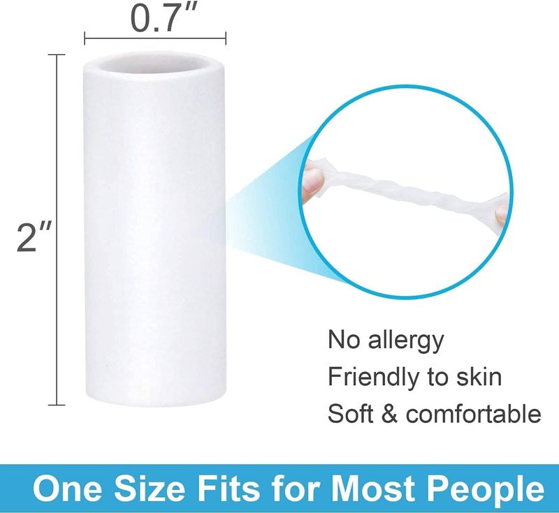 Sumifun Finger Sleeves, 20PCS Gel Thumb Finger Tubes for Arthritis, Trigger Finger Pain, Silicone Fingers Protector for Golf, Basketball, Golf, Rugby, Cracked Finger - Image 5